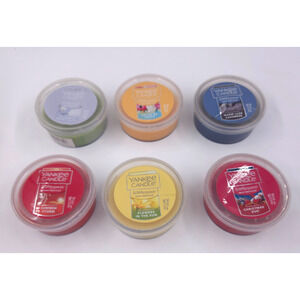 6 Yankee Candle Scenterpiece Easy Wax Melt Cups Mixed Scents New
